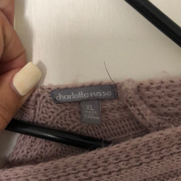 XL lavender sweater - Picture 4 of 4